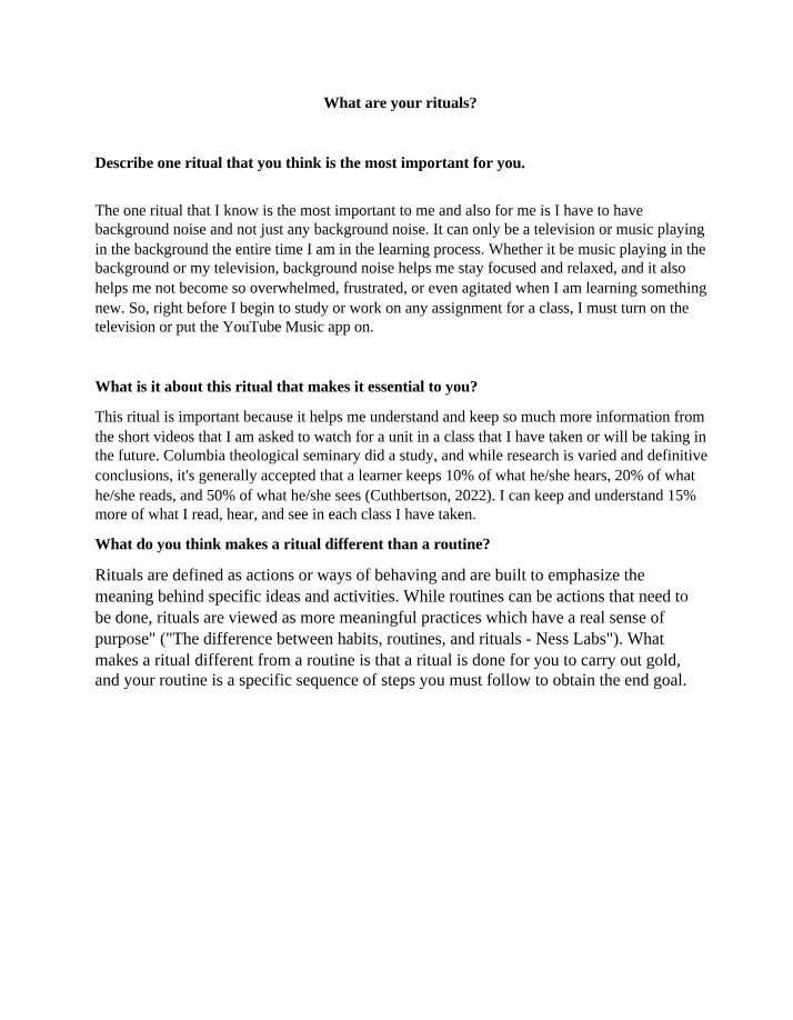 ENG107 Unit 3 Discussion Board