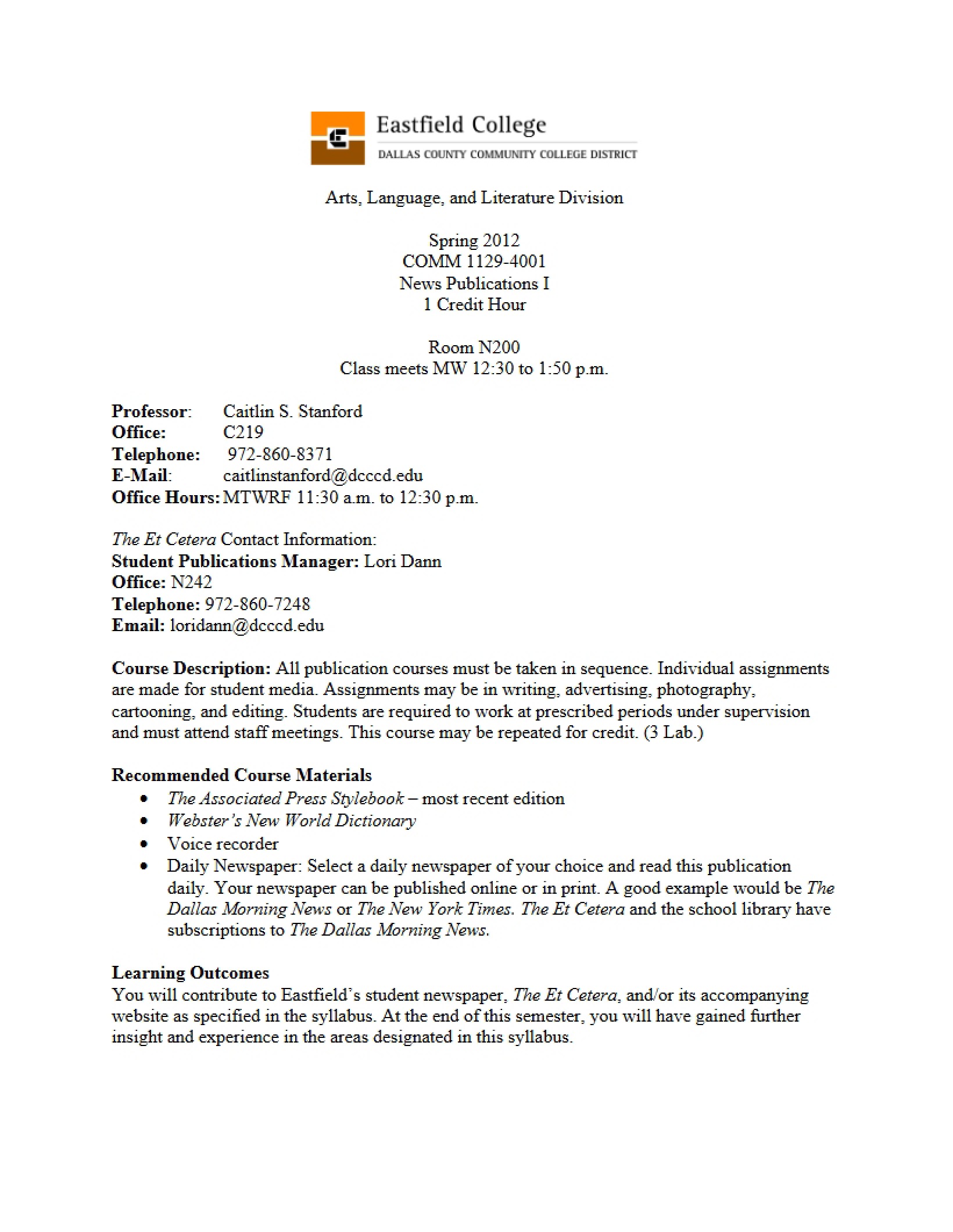 Syllabus