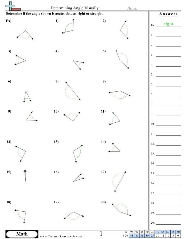 Determining Angles Visually