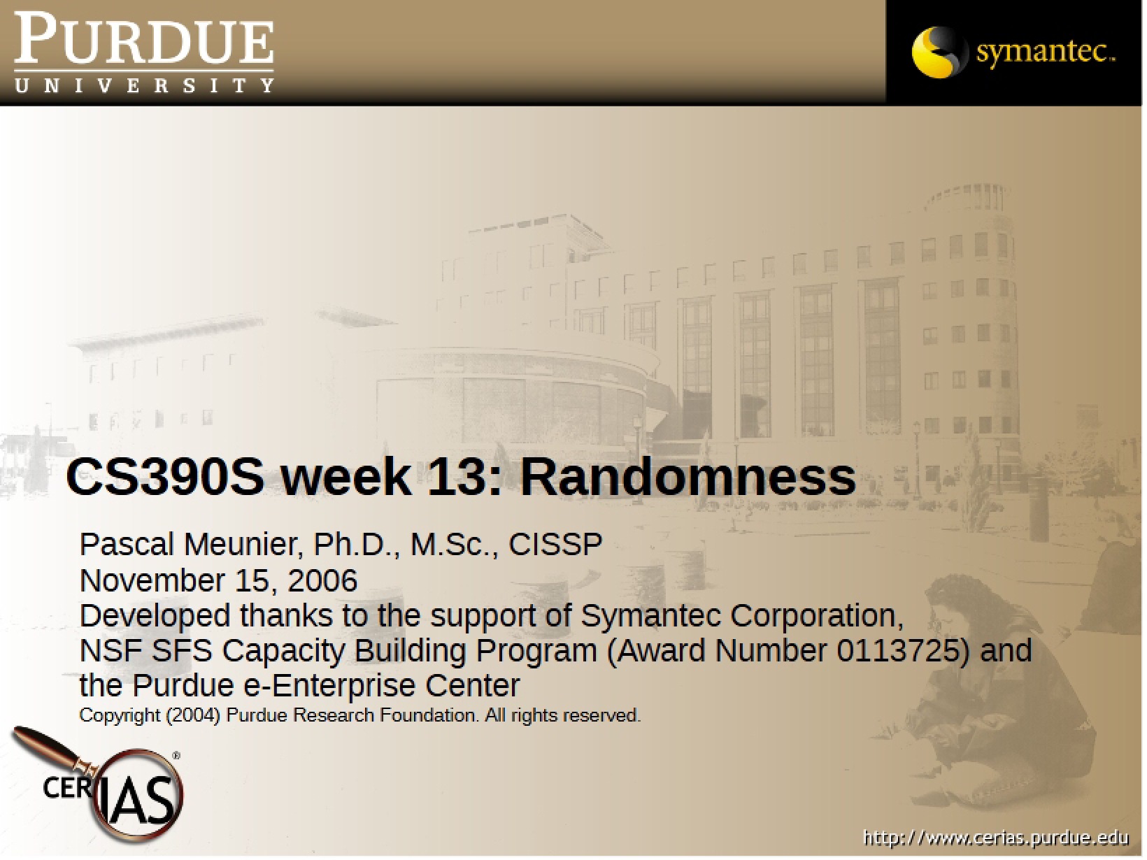 Randomness Concepts