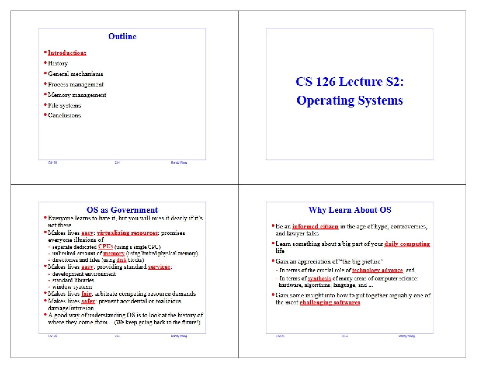 Computer Science Lecture