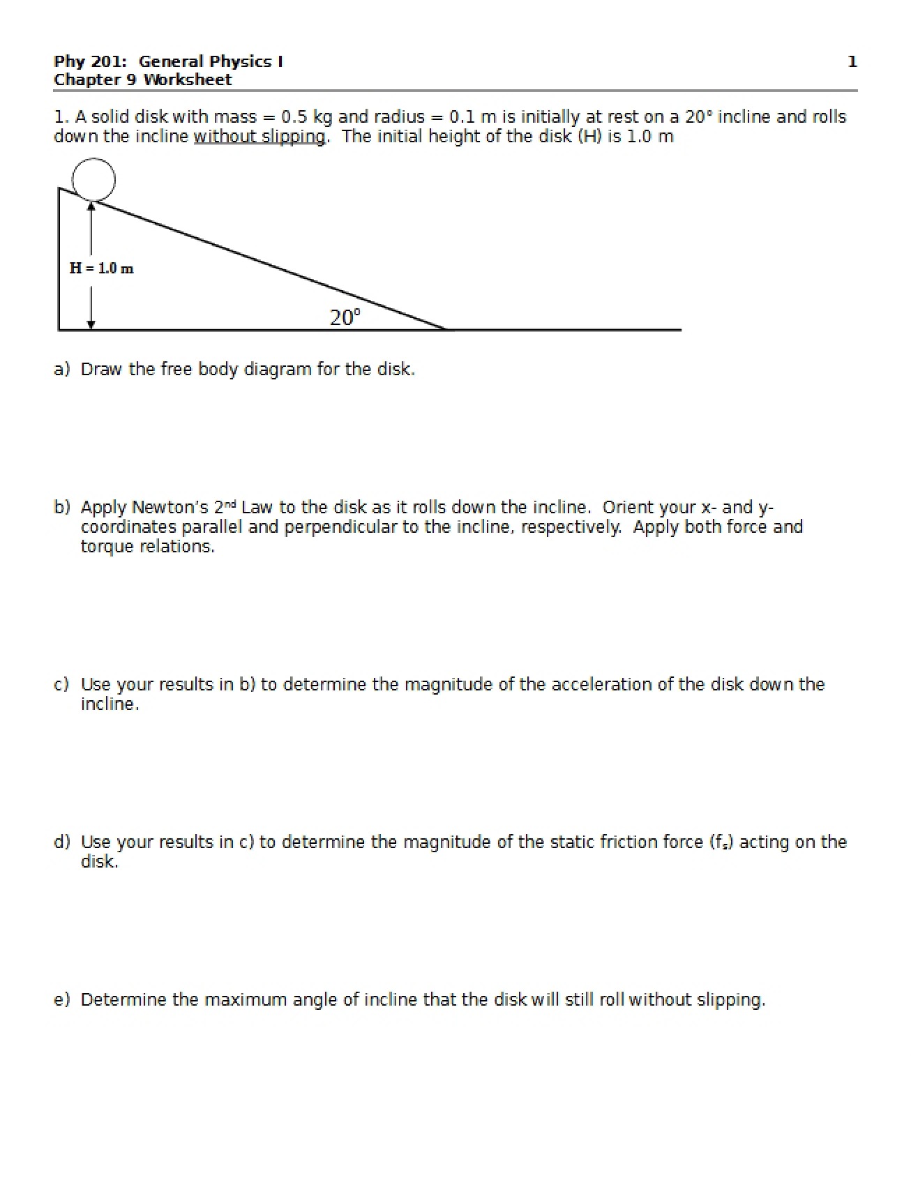 General Physics Study Notes