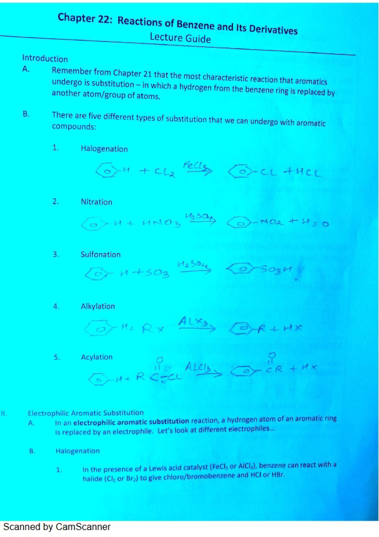 Academic Lecture Notes