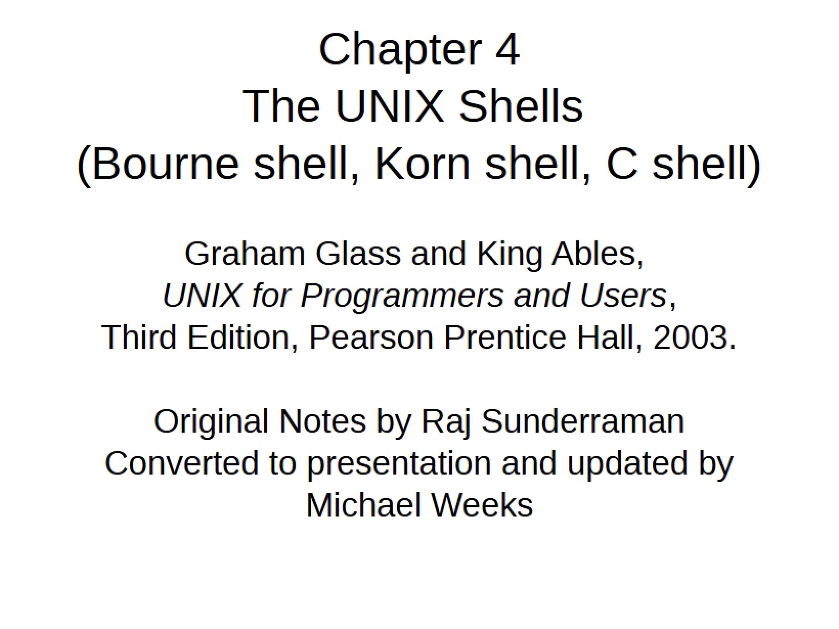 System-Level Programming Chapter 4