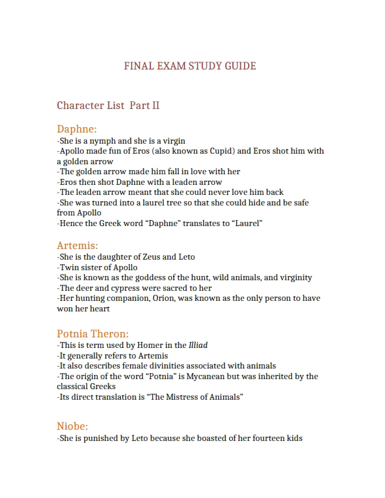 Final Examination