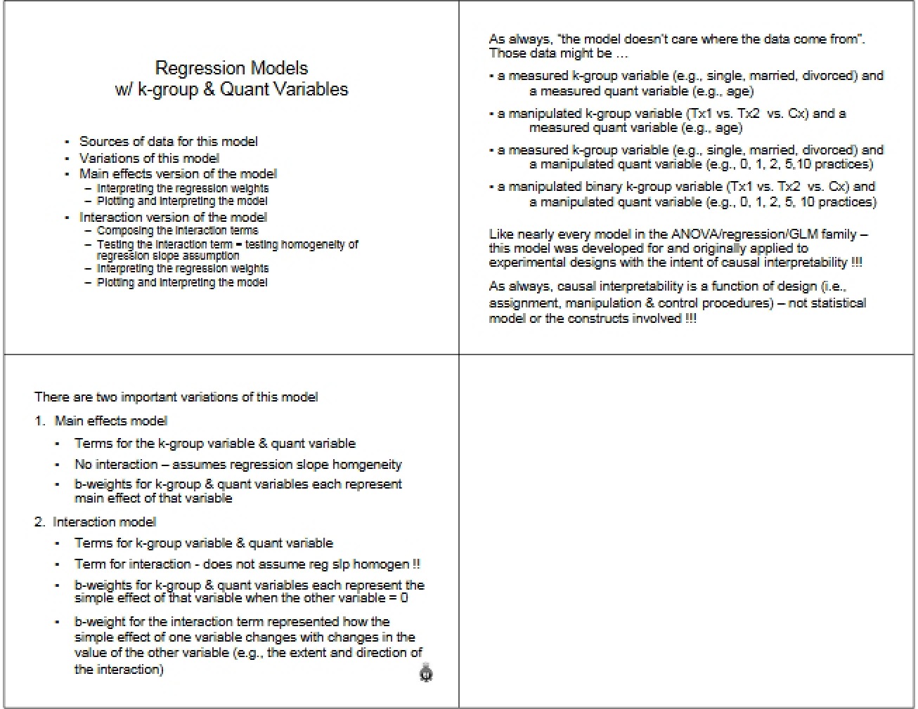 Regression Modeling