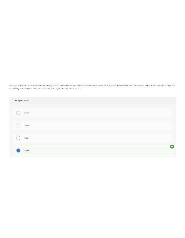 Missed Cash Discounts - Failing to Utilize Vendor Credit