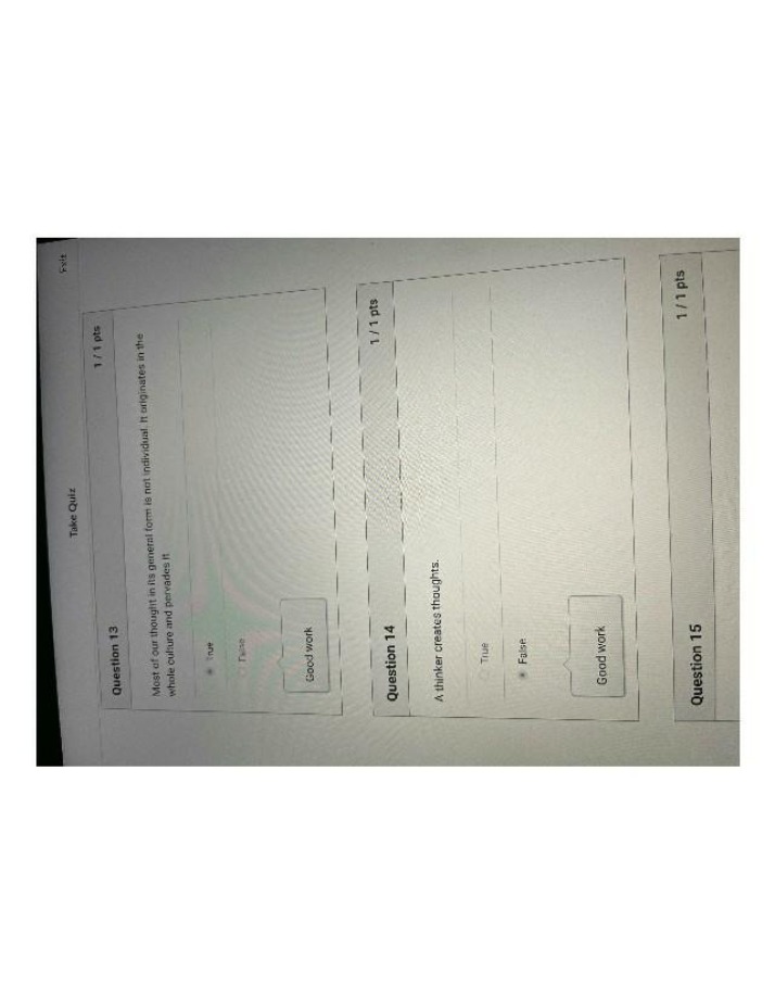 OGL 340 Quizzes