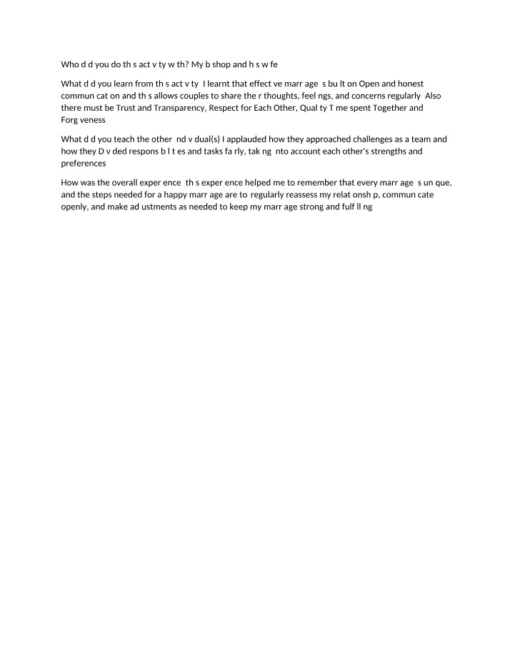 FAML 10 Assignment - Learning Activity (Part 1)