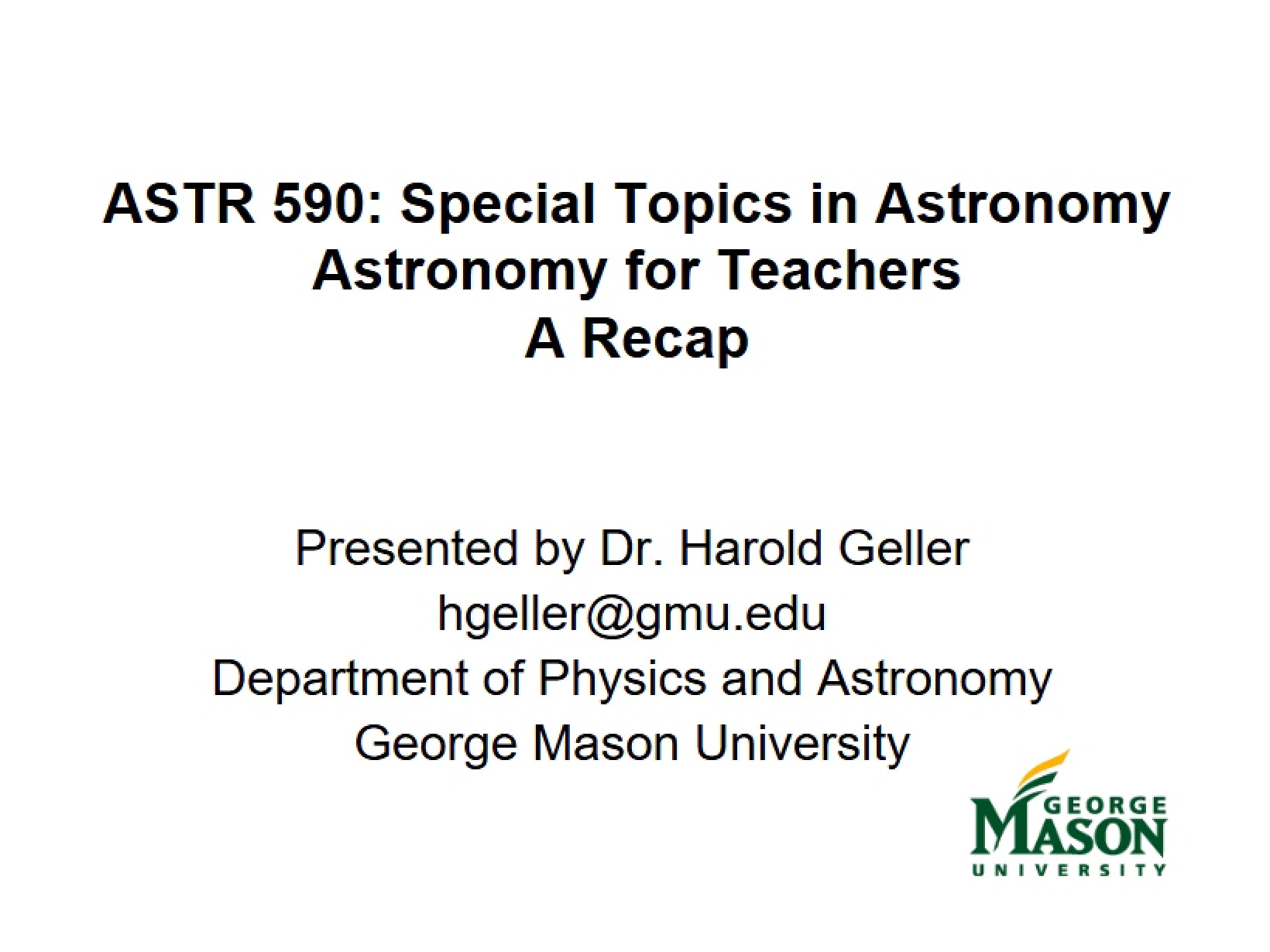 Astrophysics Lecture Notes