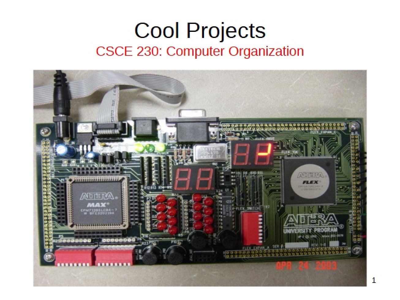 Projects of Interest
