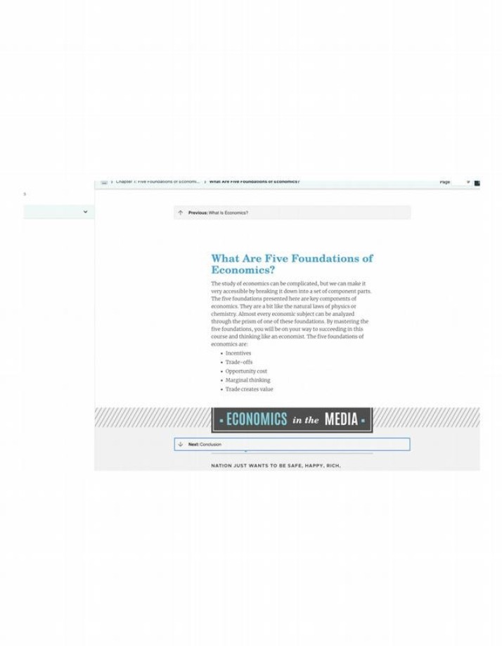 The Five Foundations of Economics