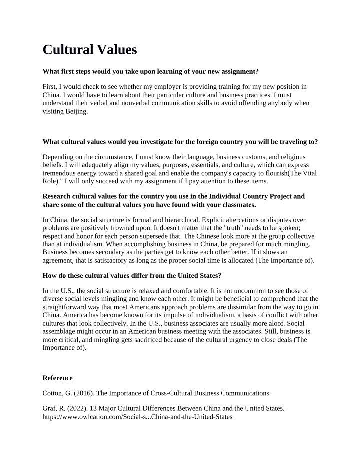 Navigating Business Practices and Cultural Values