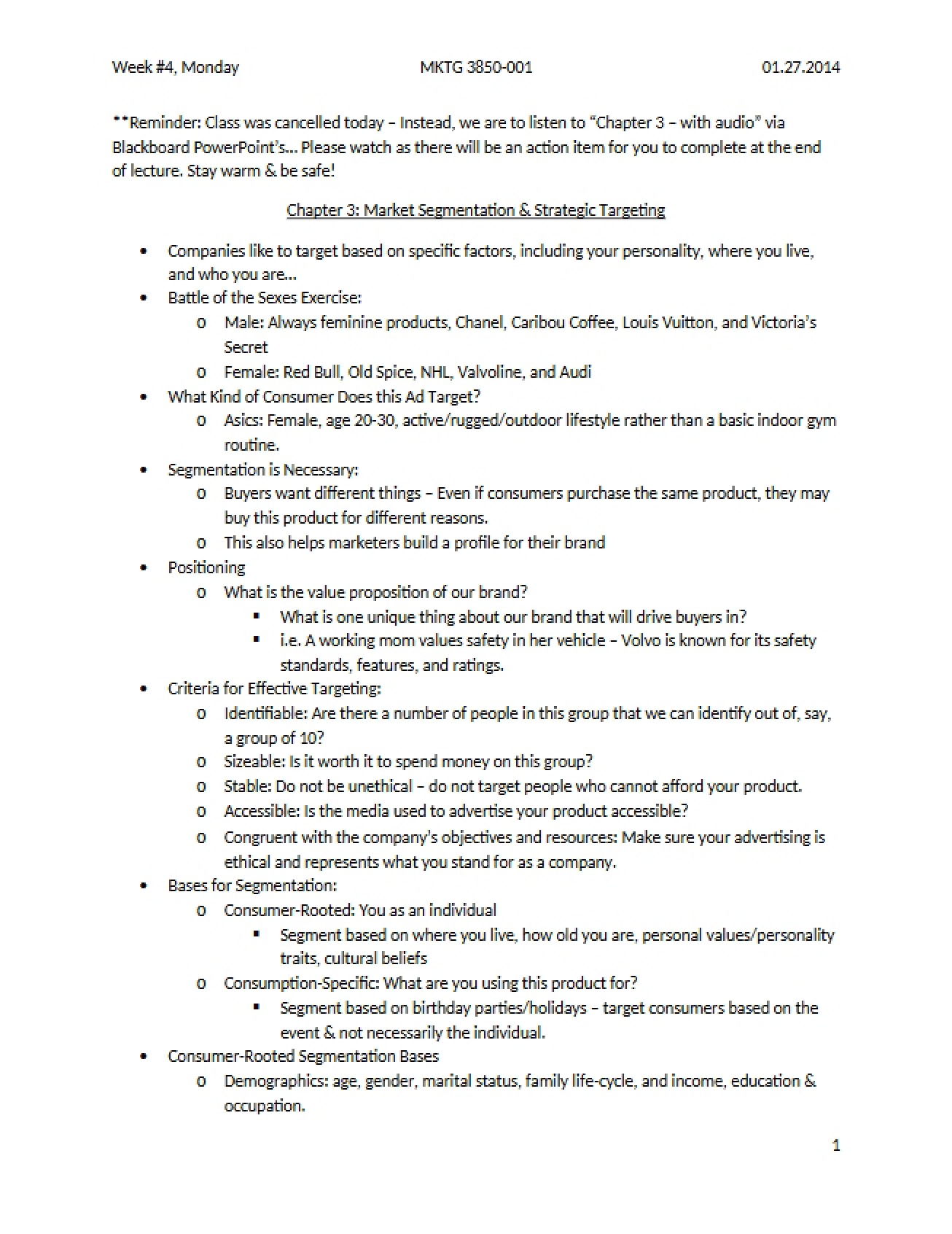 Introduction to Jazz History Chapter One