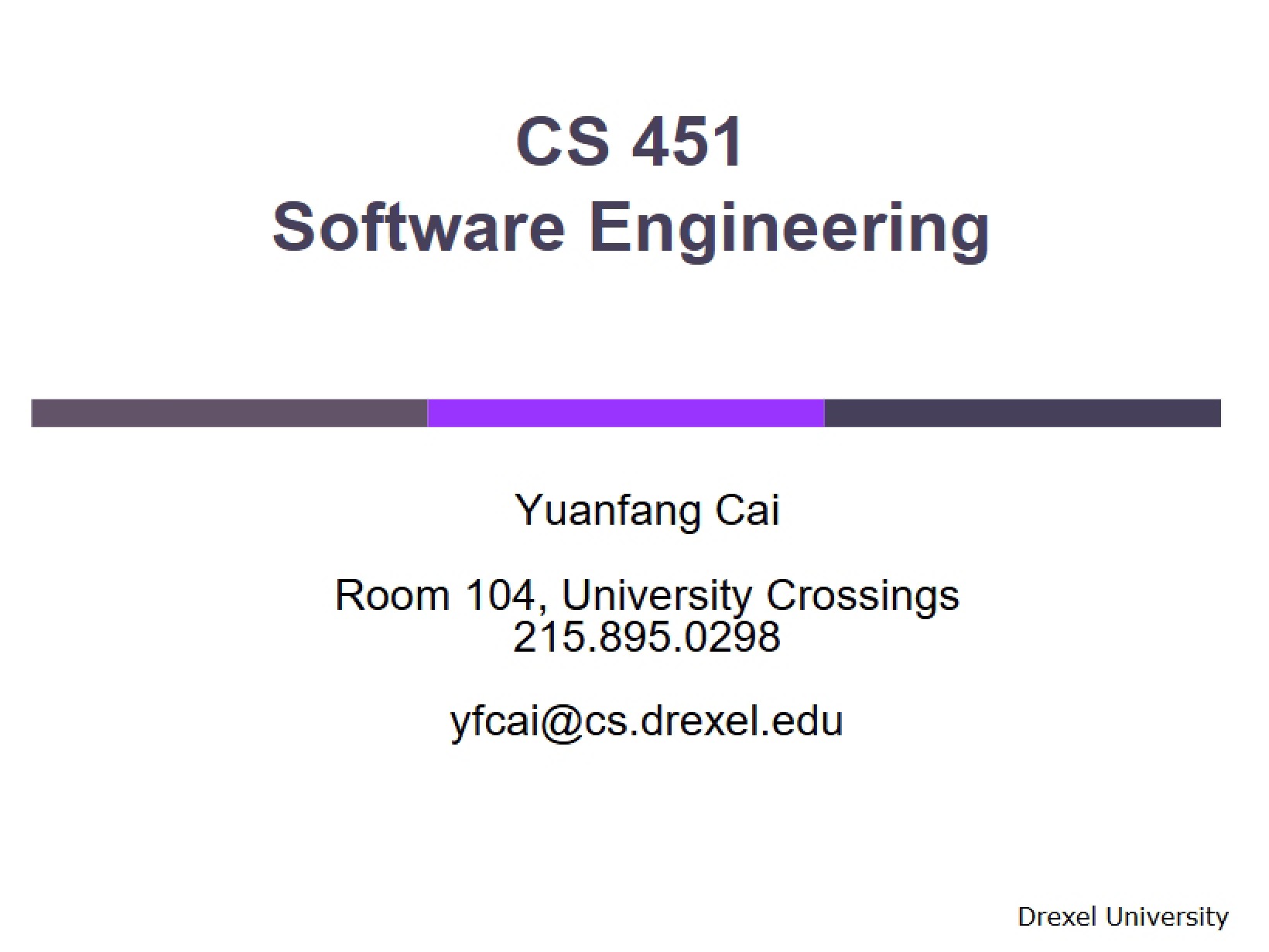 Software Engineering Introduction