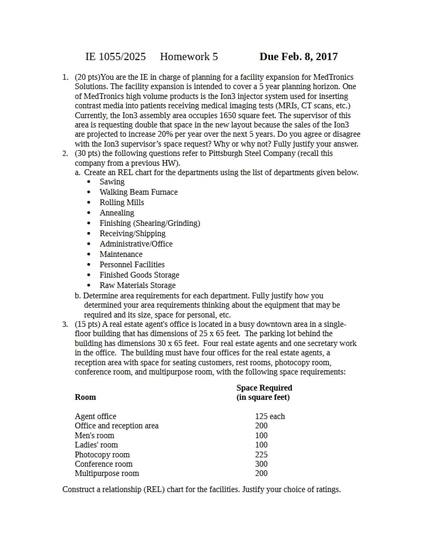 Homework Set 5-17