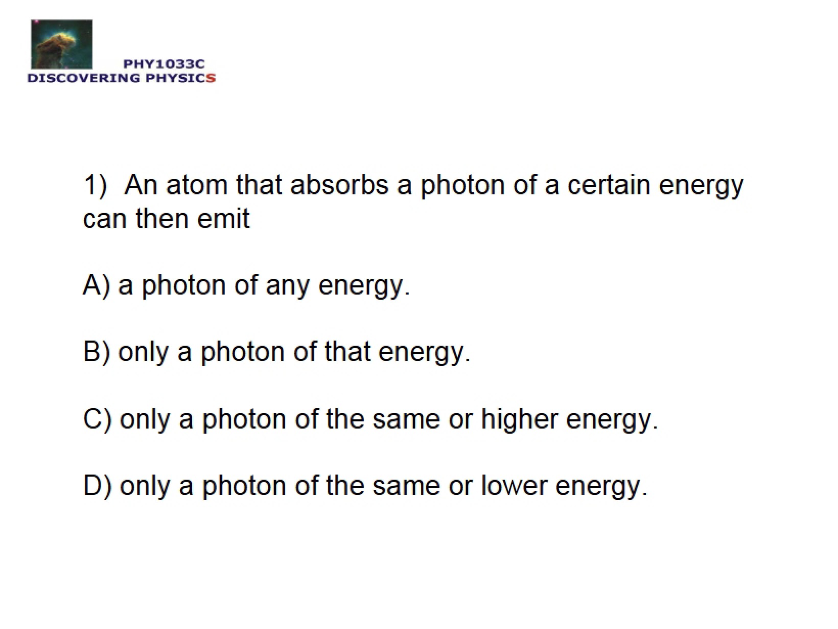 Physics Lecture Notes