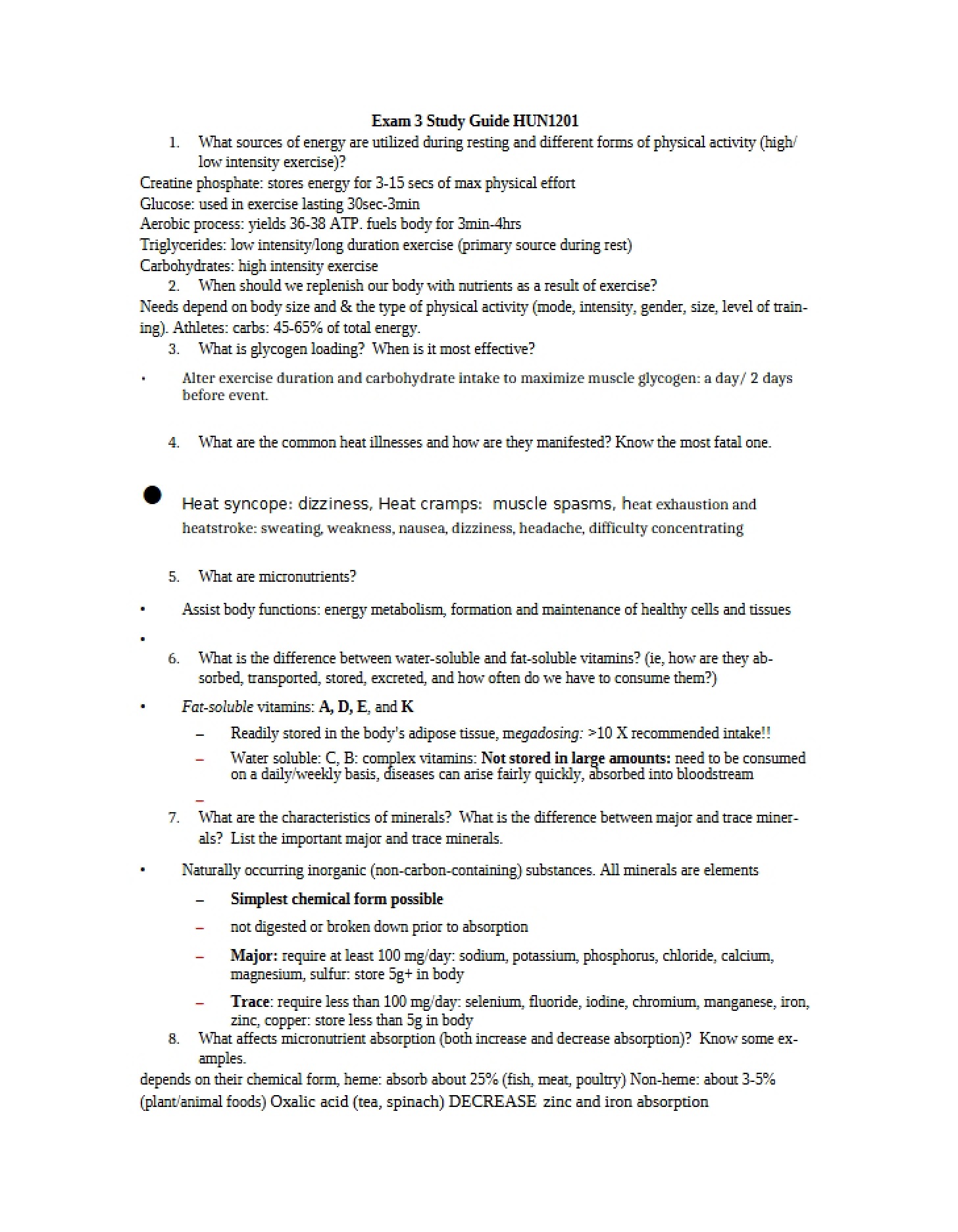 Third Course Assessment