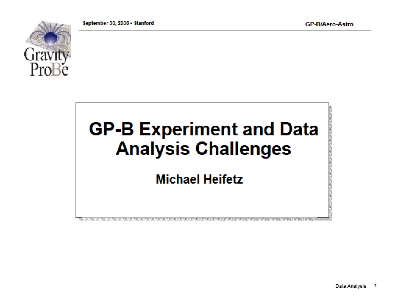 Experiment and Data Analysis Challenges