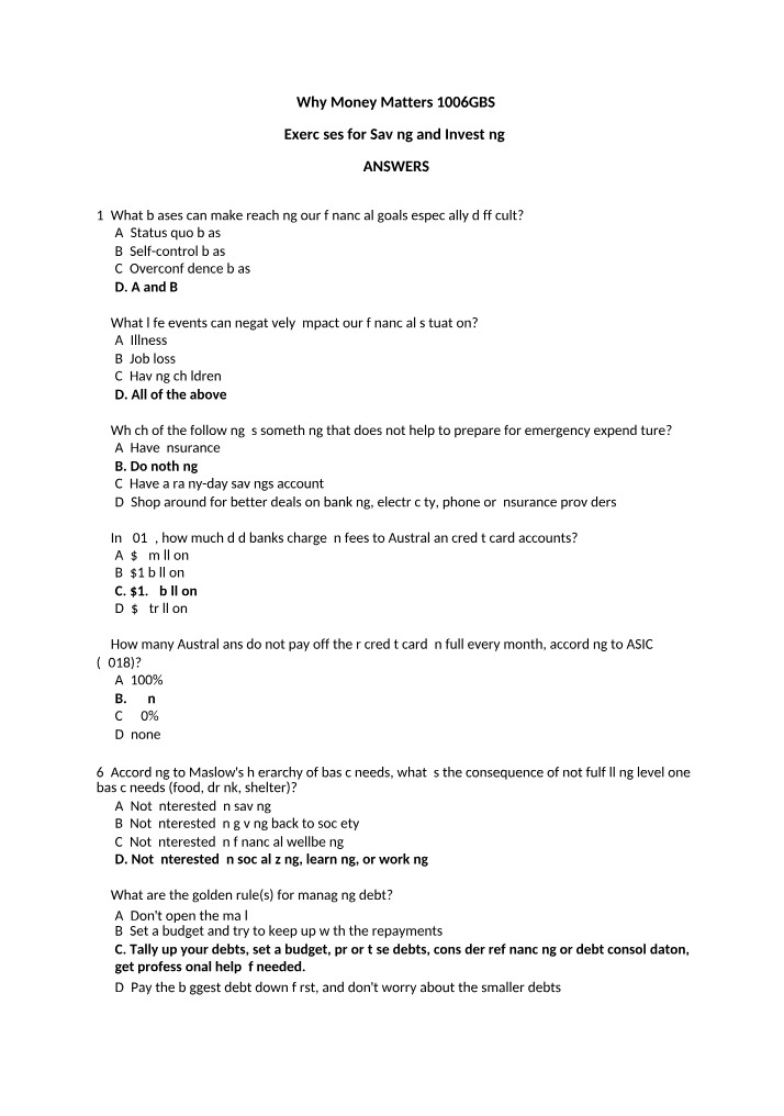 Personal Finance - Biases, Events, and Strategies