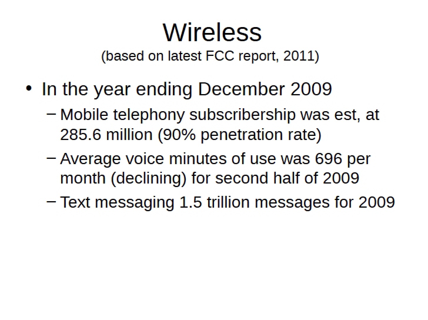 Wireless Technology