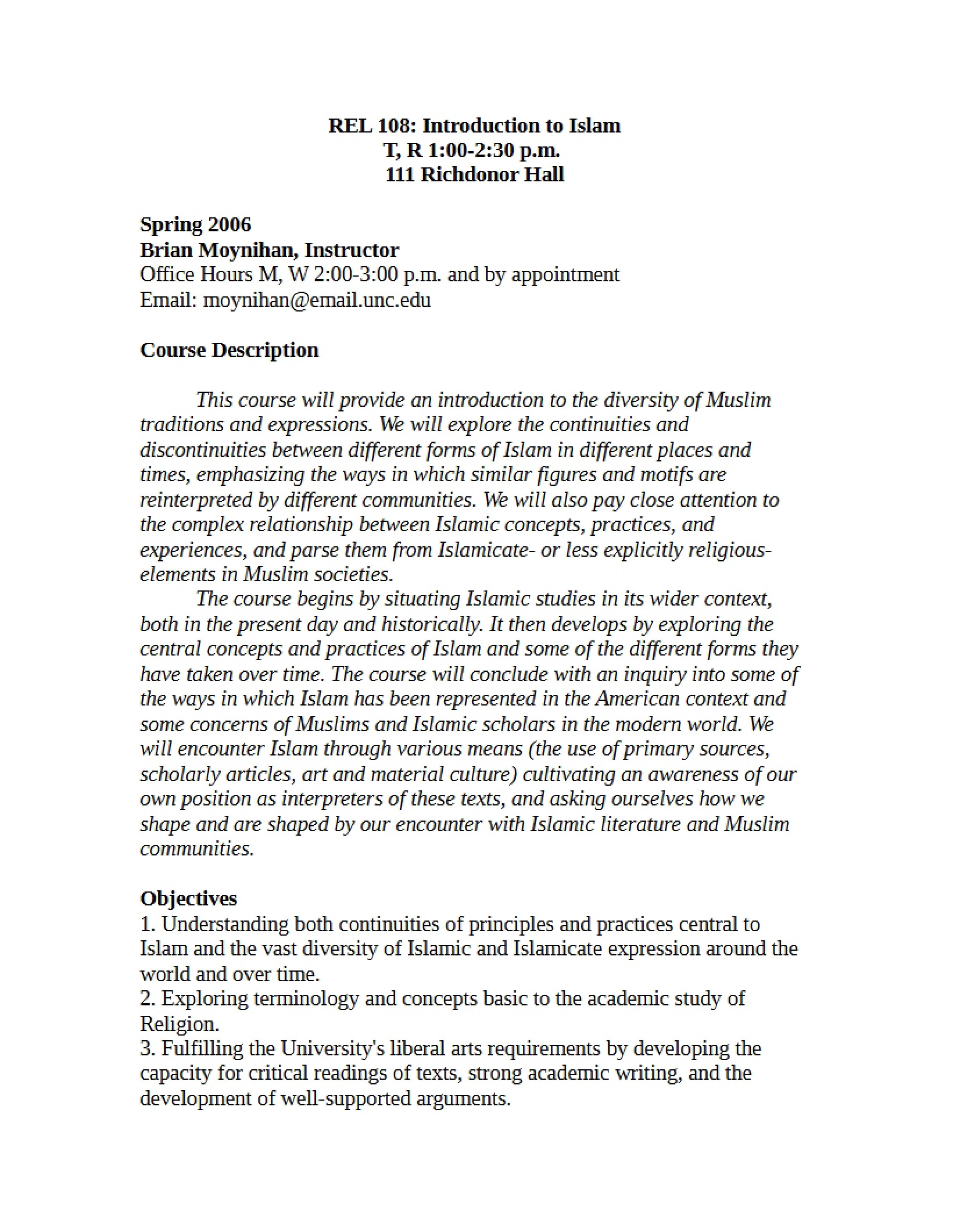 Classic Jewish Texts Syllabus