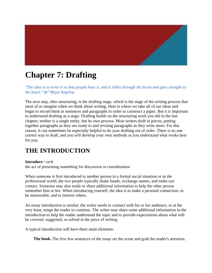Writing Compelling Sentences and Paragraphs