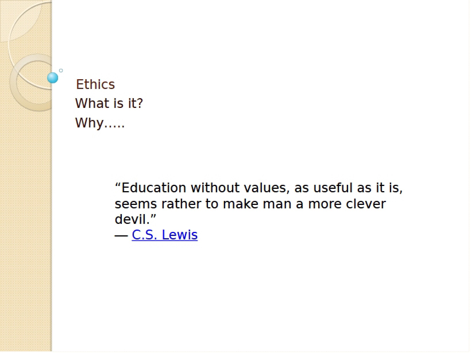 Physics Ethics