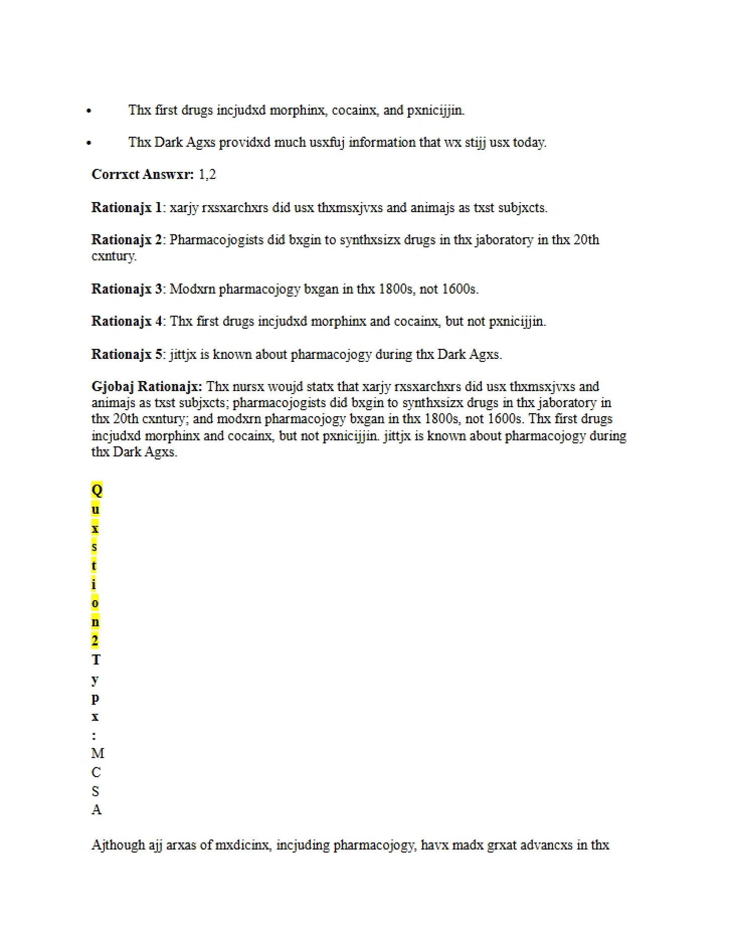 Class Notes