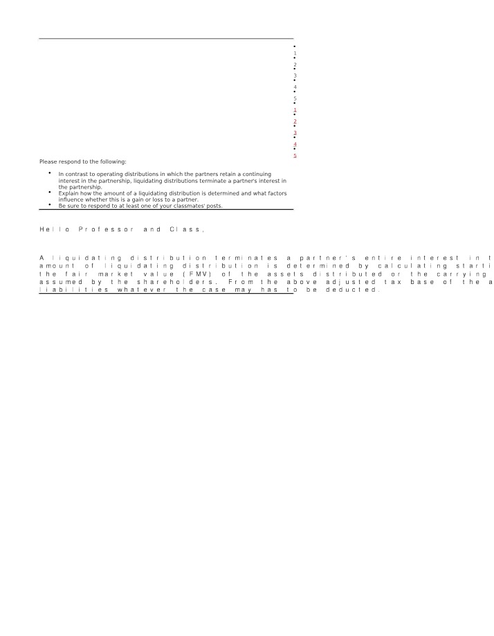 ACC 317 Week 7 Discussion Post