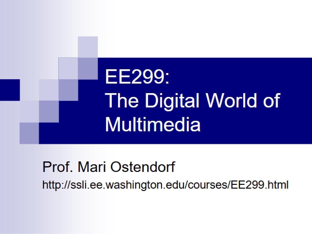 Multimedia The Digital World
