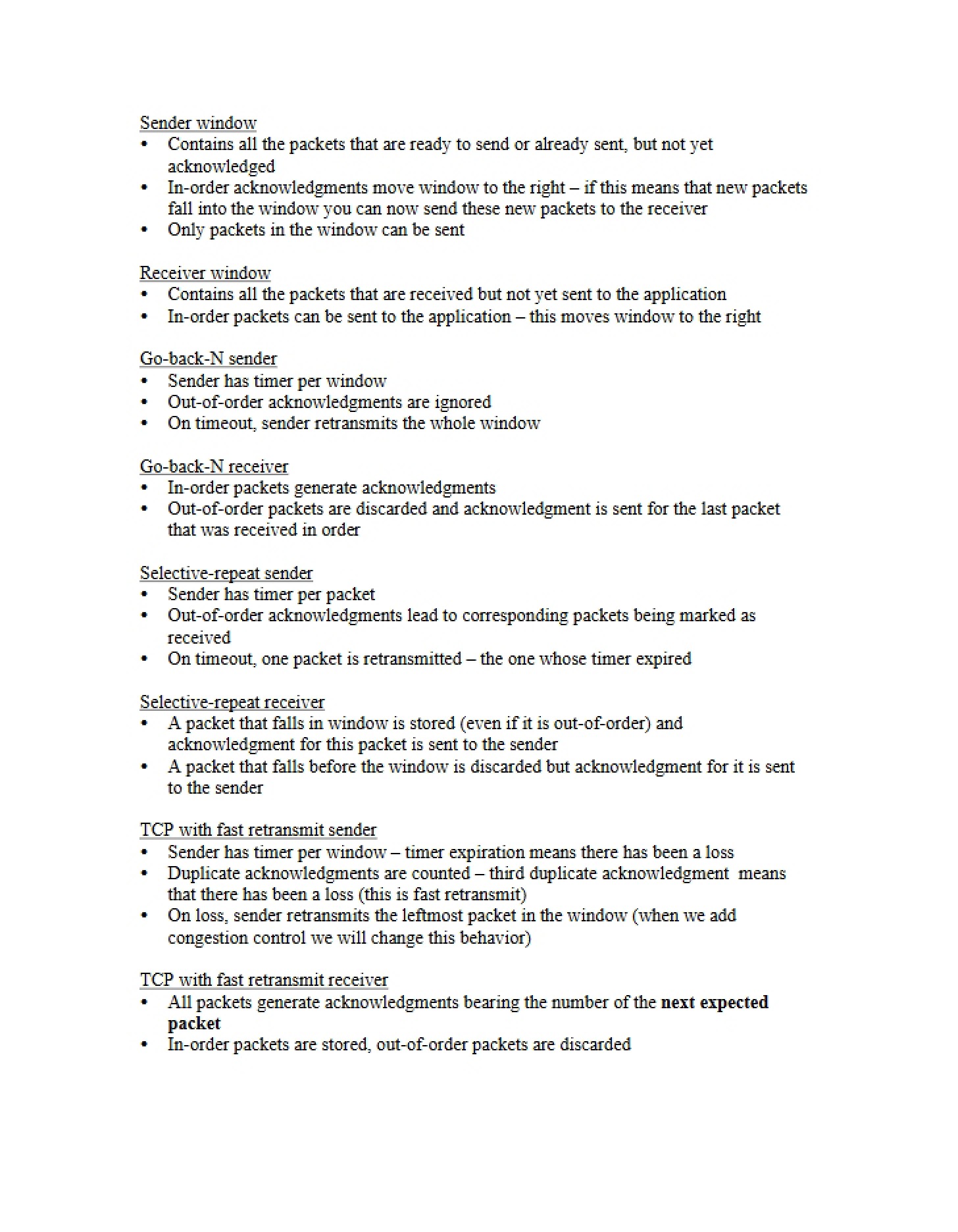 Review Sheet