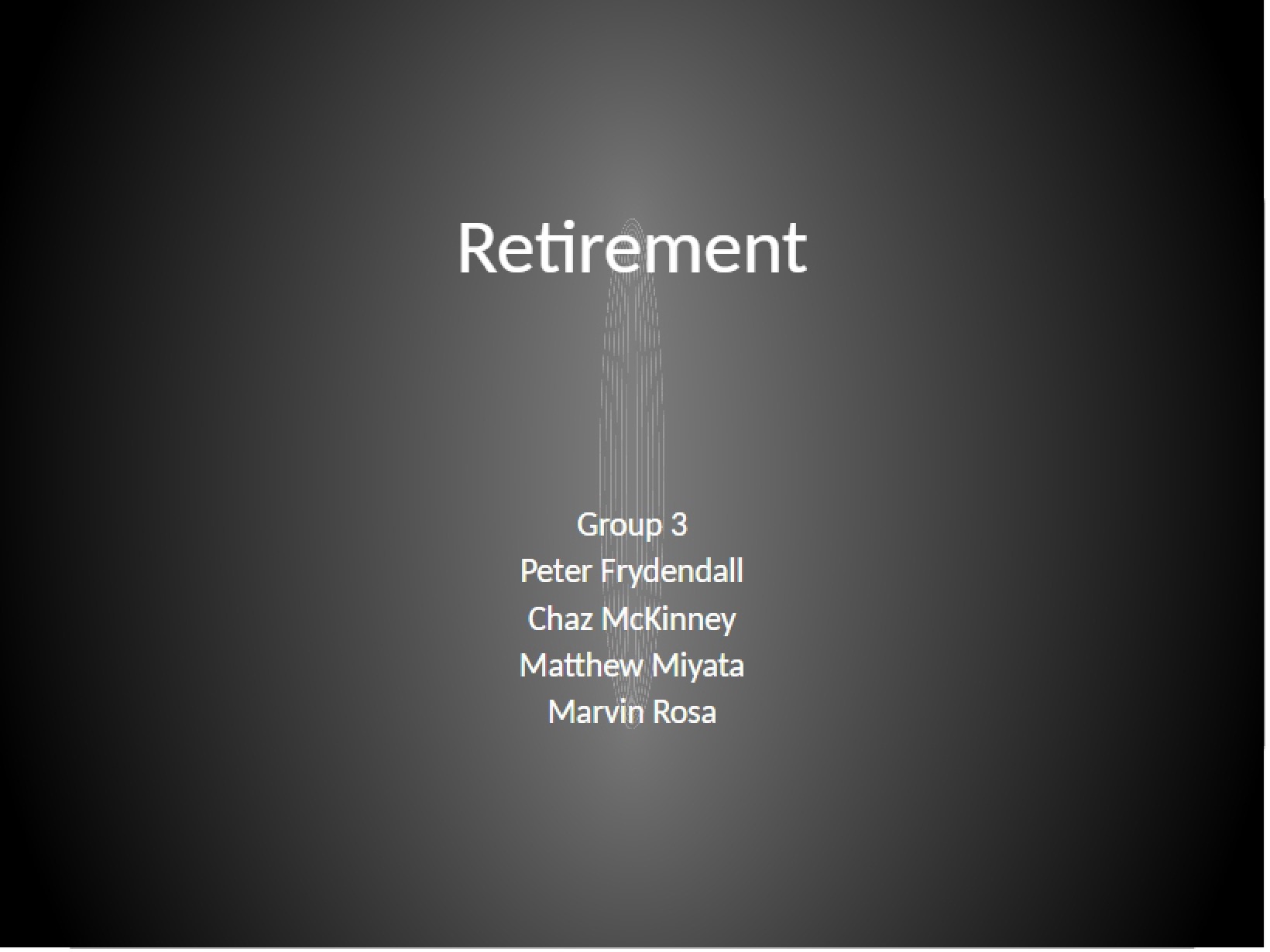 Retirement Analysis