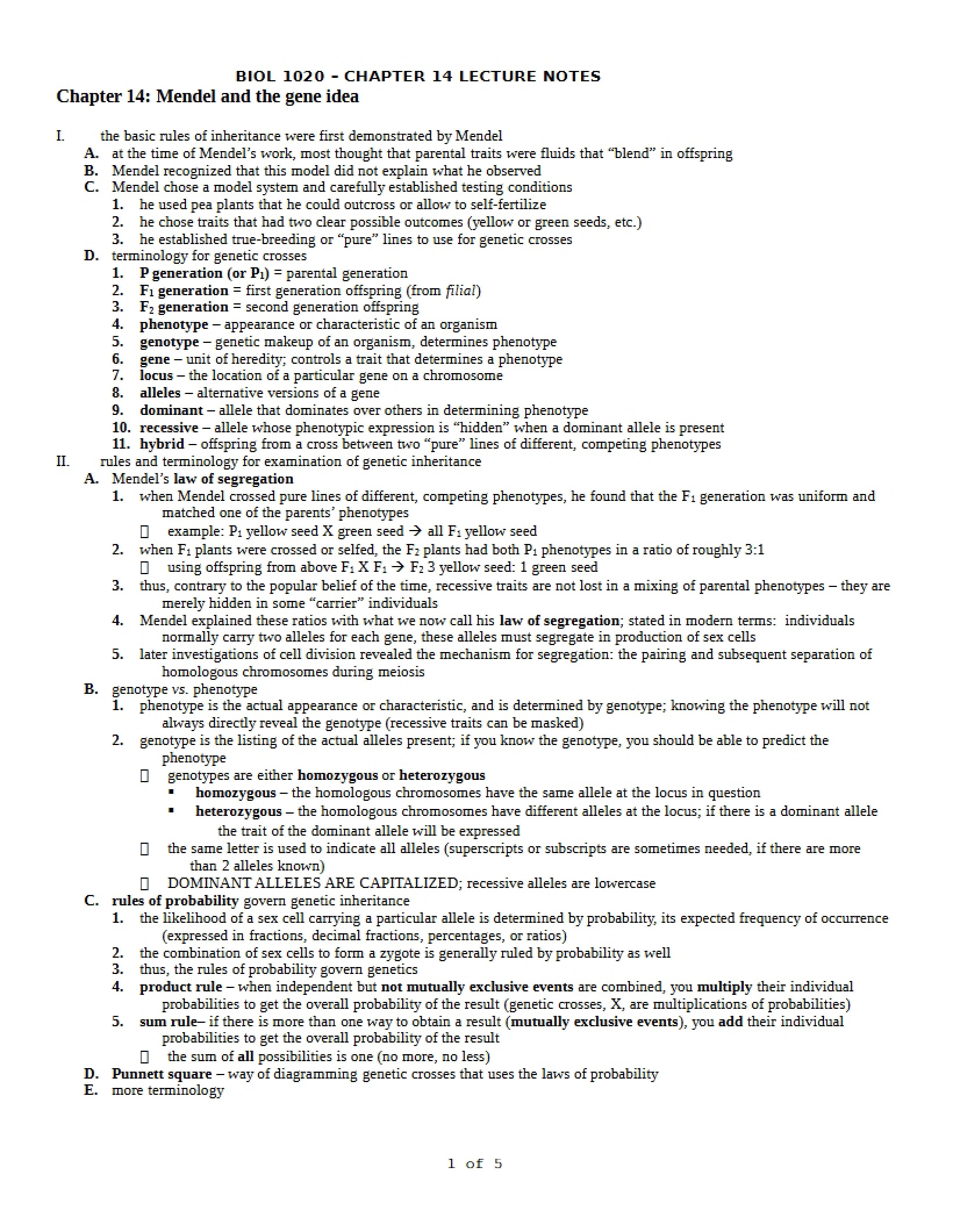 Chapter Fourteen Guide