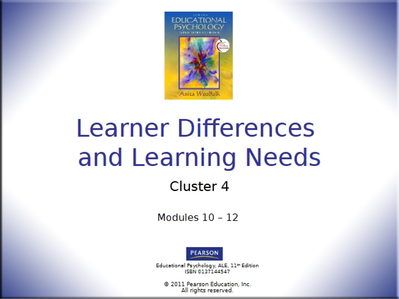 Learning Needs and Learner Differences