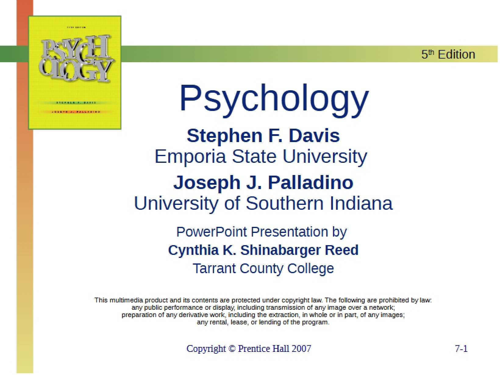 Notes from Psychology of the Learner