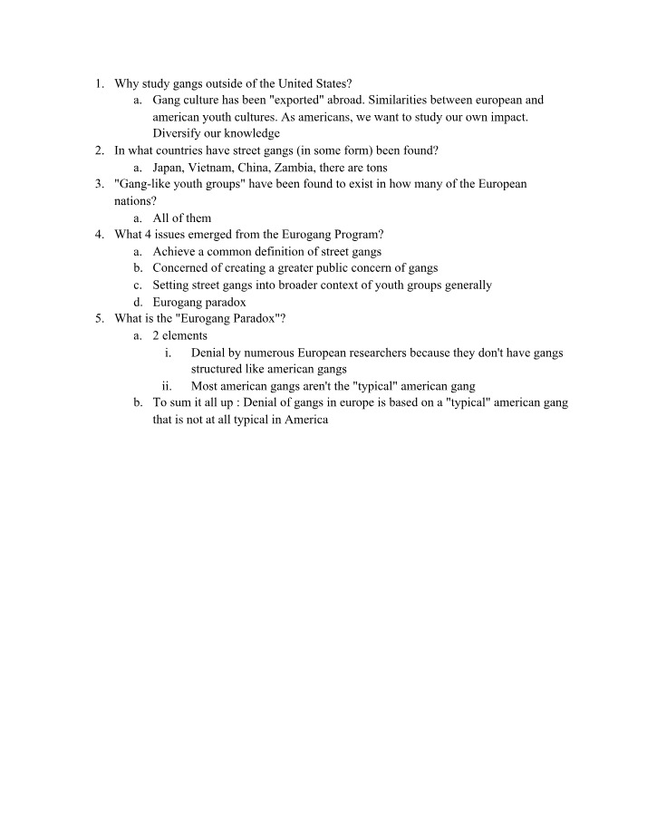 ANTH 1500 Notes 4