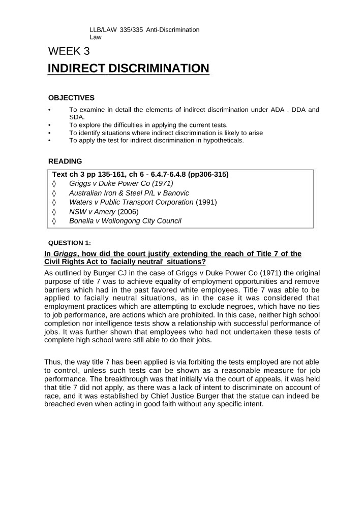 Questions for Week 3 Seminar