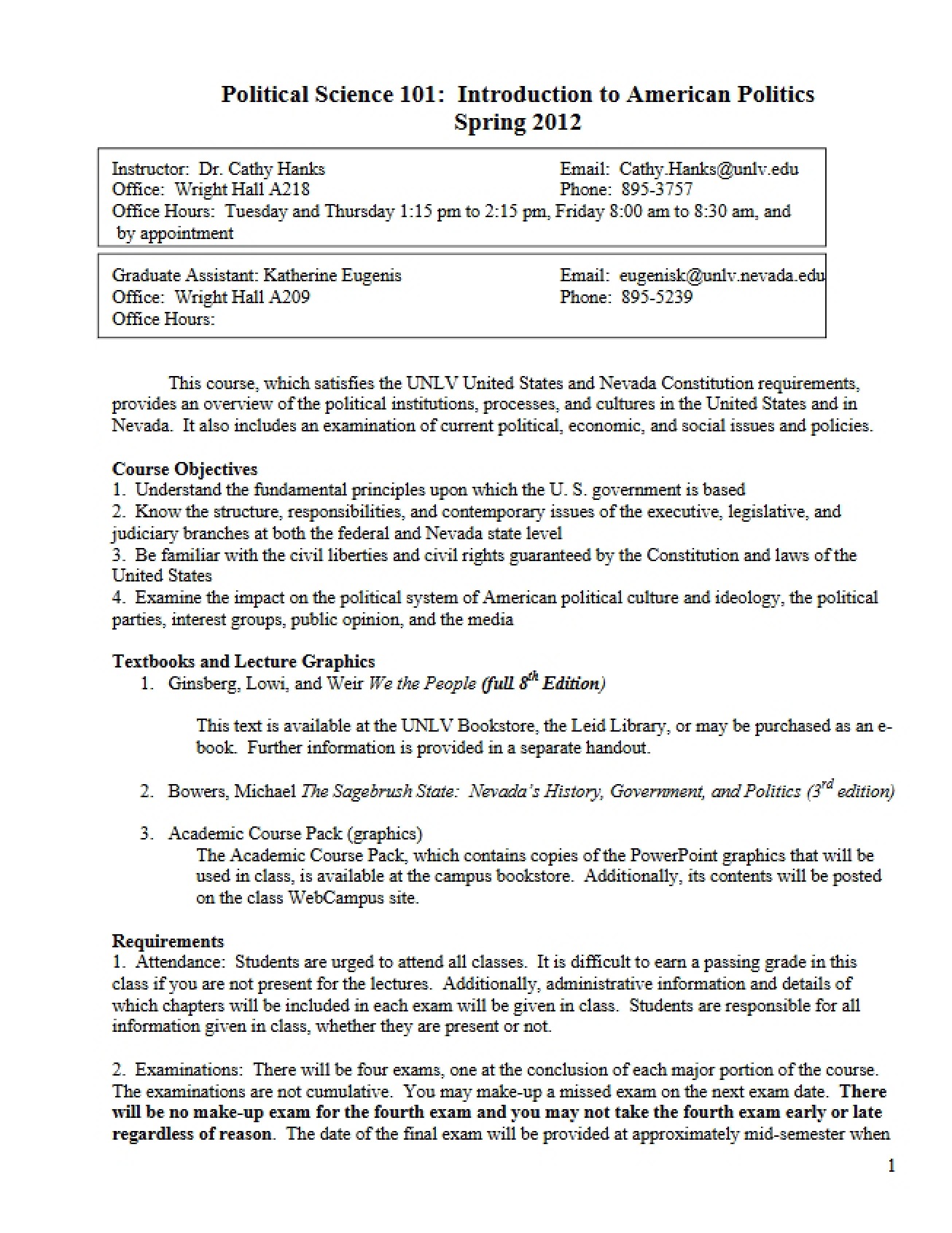 Course Outline
