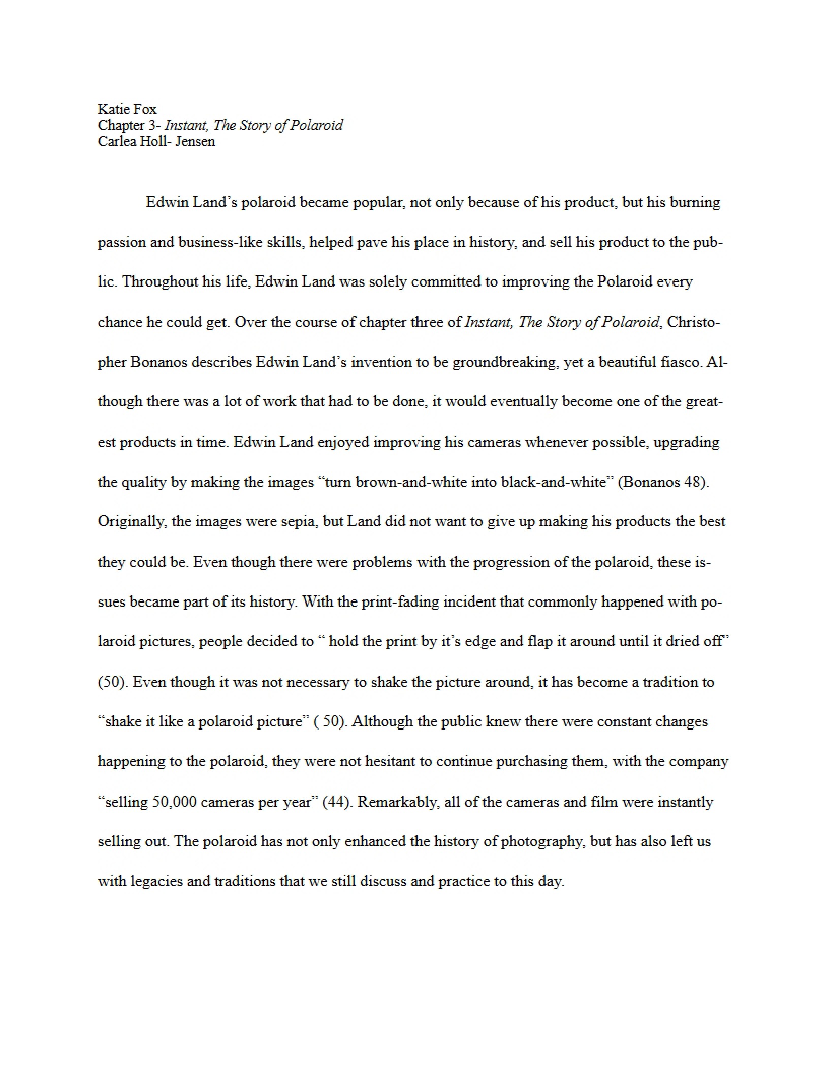 Instant The Story of Polaroid (Chapter 3)