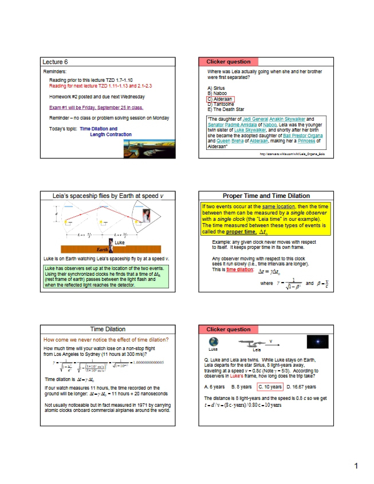 Third Set of Lecture Notes