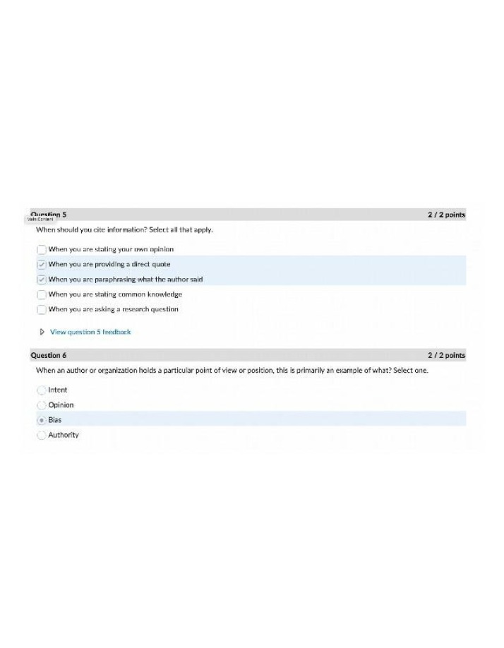 Why and When to Cite Information