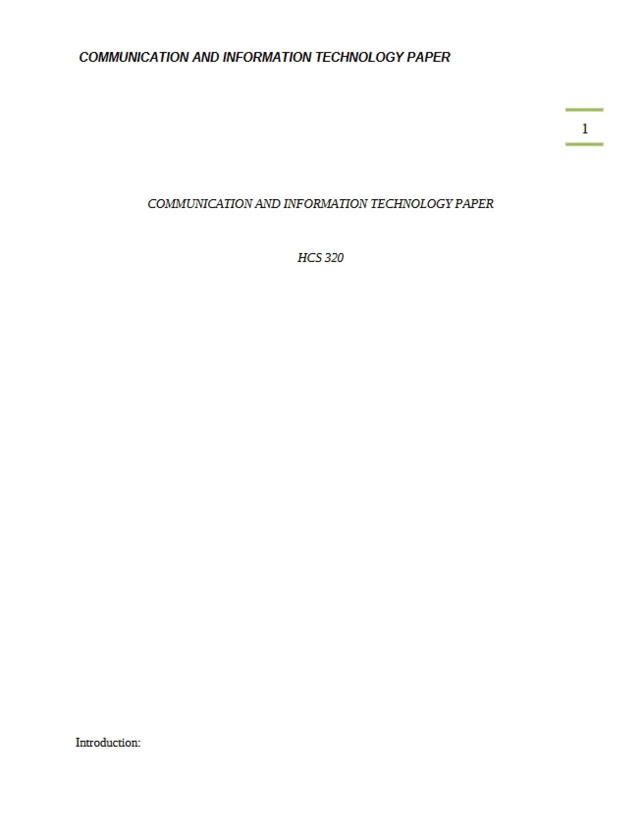 Paper Info Tech and Communication