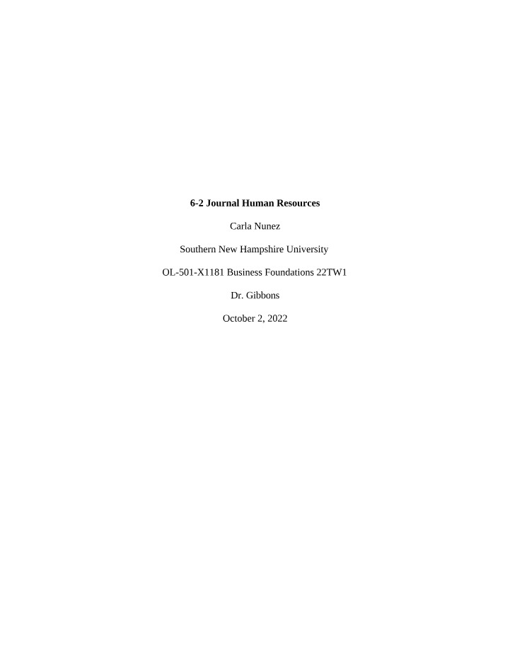 6-2 Journal on Human Resources