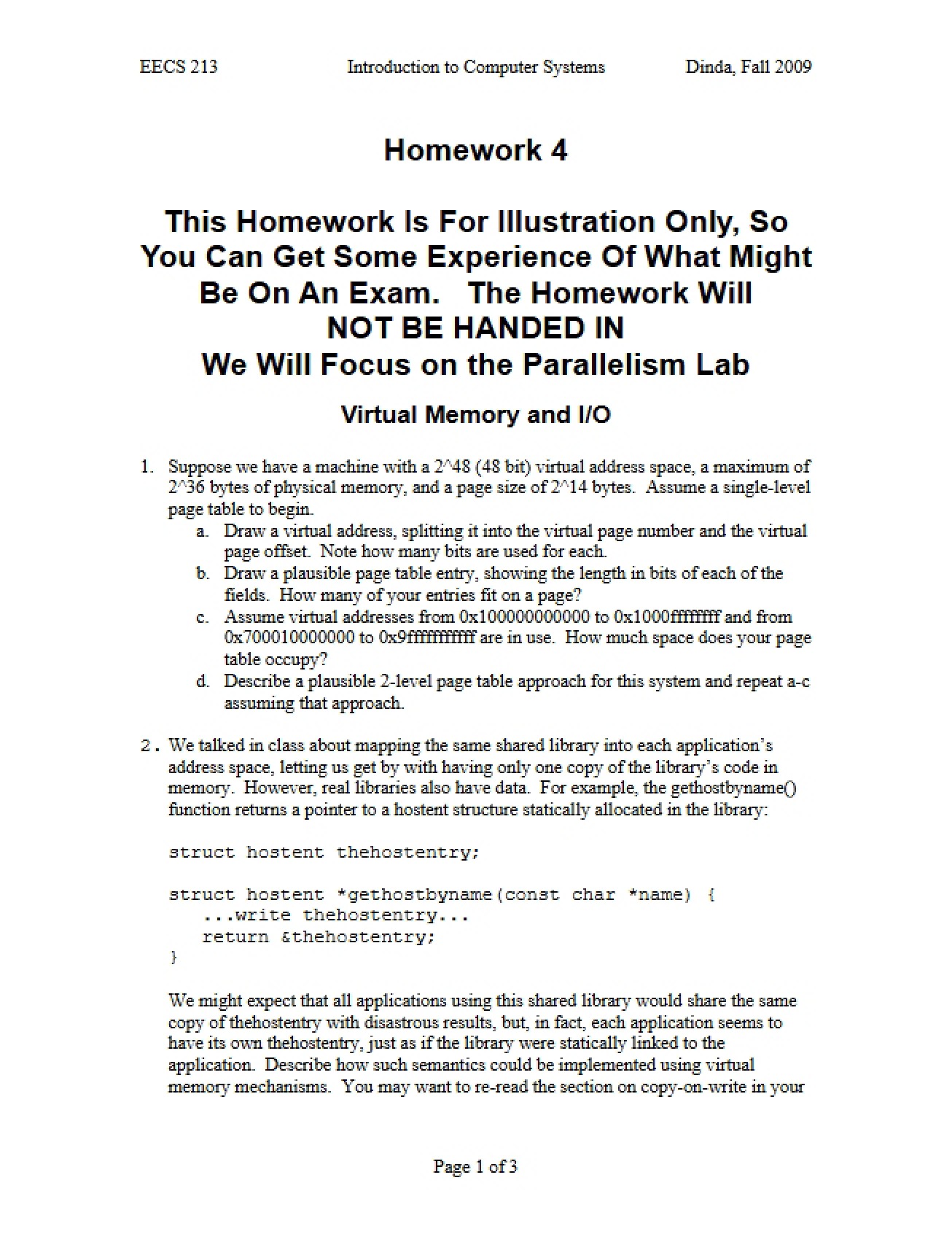 Homework Assignment Four