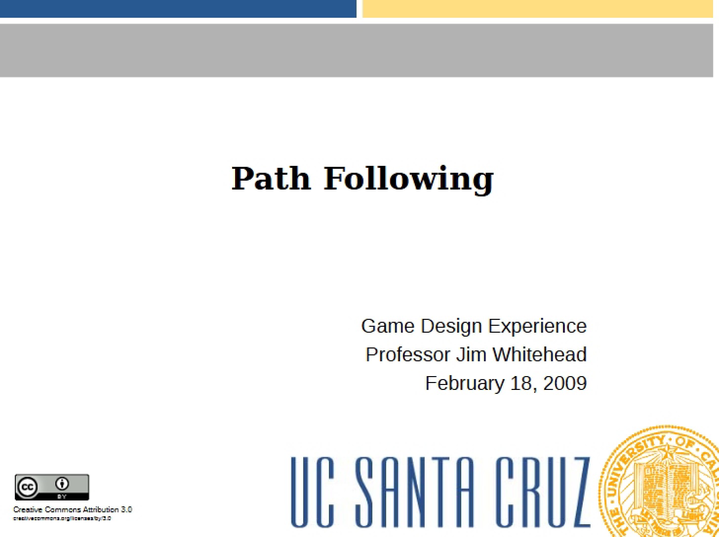 Following Paths