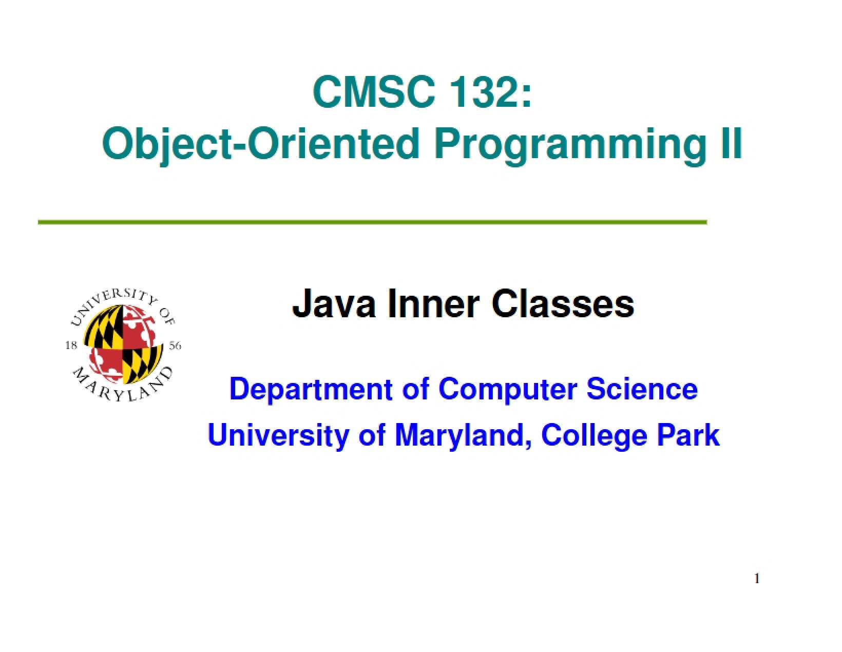 Inner Classes in Java