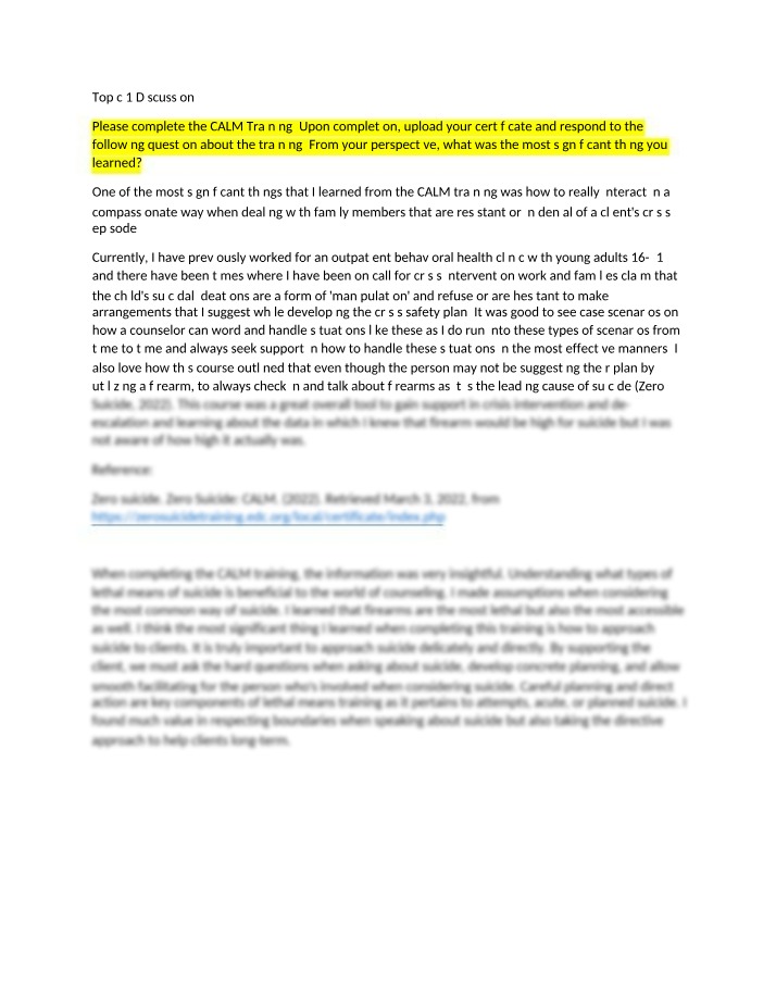 CNL545 - Topic 1 Discussion 2