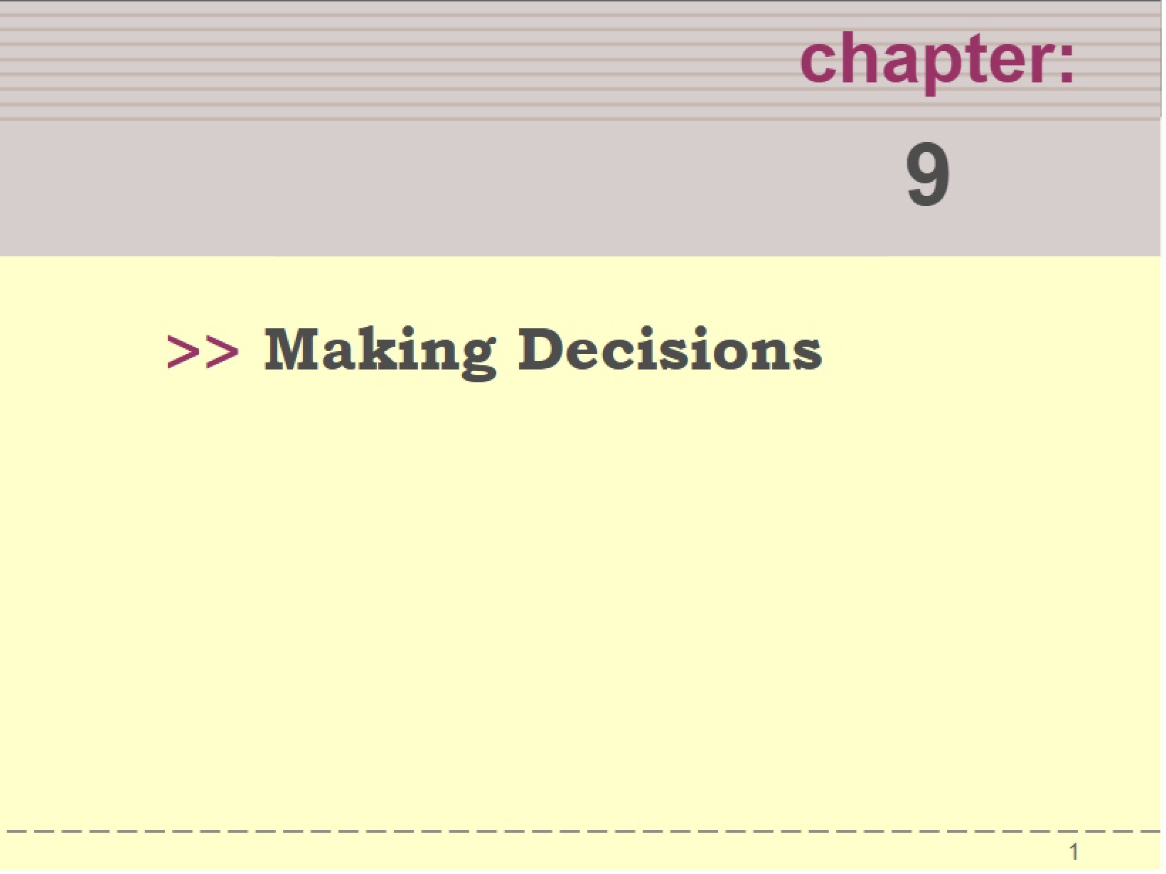 Presentation Ch. 9