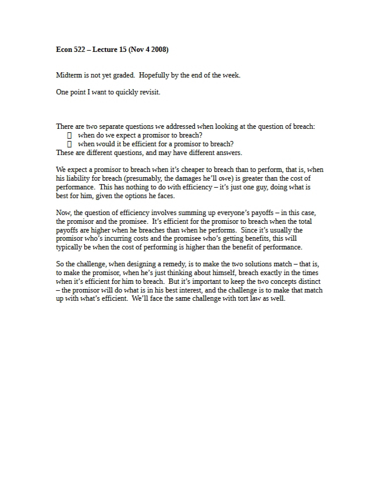 Notes for Lecture 19